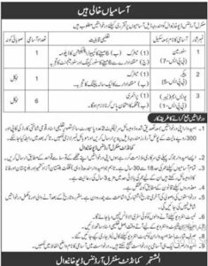 Latest Job at Central Ordnance Depot (COD) Khanewal - 2024: Advertisement