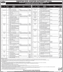 Join Pakistan Civil Aviation Authority Job (PCAA) 2024: Advertisement