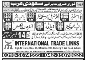 International Trade Links Jobs – Makkah (2024) Advertisement